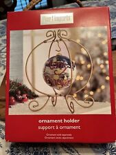 Pier 1 One Imports Gold Single Christmas Ornament Holder- picture