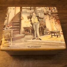 MR PECKSNIFF DICKENS Trinket Box Newhall Hanley England DICKENSWARE 4” picture