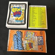 2012 WACKY PACKAGES SERIES ANS 9 COMPLETE 55 CARD SET + FREE WRAPPER STICKERS picture