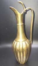 Vintage Brass Pitcher Decorative Water Vessel picture