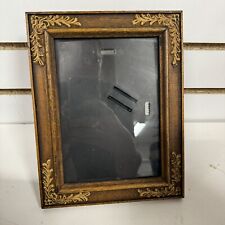 VINTAGE Picture Photo Frame 5x7” Wood Ornate Standing Home Decor Floral Accents picture