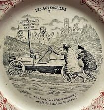 St Amand transfer plate early oldtimer race car breakdown France ca 1905 auto picture