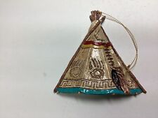 Vintage Smith River Forge Native American Tepee Ornament picture