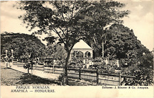 Antique Postcard Parque Morazan Amapala Honduras c1910s picture