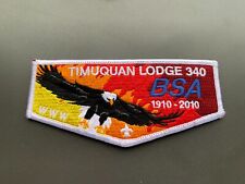 OA, Timuquan (340) 2010 100th Anniversary of the BSA Flap (S-56), Merged 2016 picture