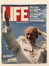 Vintage Life Magazine September 1979 The Pope Is Coming Our Way picture