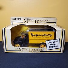 MONTGOMERY WARD 1926 MACK BULLDOG DELIVERY VAN LOCKING BANK #1363 NEW IN BOX picture