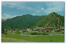 c1950's Rio Colorado Lodge & Camp Lake Houses Red River New Mexico NM Postcard picture