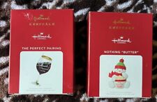 2 Hallmark Channel Christmas Ornaments: Nothing 