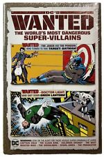 DC'S WANTED: THE WORLD'S MOST DANGEROUS SUPER-VILLAINS Hardcover Sealed picture