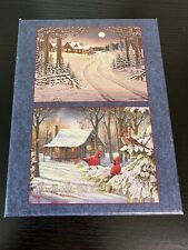 Lang Boxed Christmas Cards 18 Cards And Envelopes Meadowlands Cabin Cardinal picture