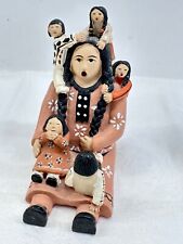 Native American Pueblo Storyteller With Five Children Figurine picture