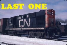 CANADAIN NATIONAL RAILROAD CNR BROCKVILLE RS18 3739 KODACHROME ORIGINAL SLIDE picture