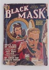 BLACK MASK PULP AUG 1941 JOHN K BUTLER ROBERT REEVES DALE CLARK A BOYD CORRELL picture