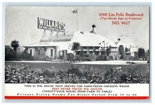 c1900's Willards 4500 Los Feliz Boulevard Farm Los Angeles California Postcard picture
