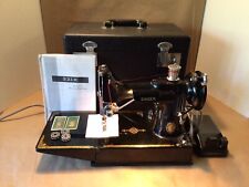 1951 Singer Featherweight 221 Sewing Machine A Century Of Service AK076398 Case picture