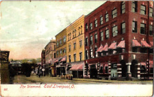 c.1908 The Diamond East Liverpool Ohio picture