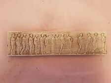 Miniature Fine Art Antique Italian Roman plaster Pictorial Sculpture Plaque NEW picture