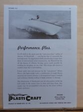 1945 magazine ad for PlastiCraft boats - 14 ft. Plasti-Craft. Performance Plus picture