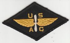 WW II AAF AAC Army Air Corps Force USAC Aviation Cadet black diamond patch picture