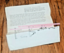 RARE Vintage SIPPER SLIPPER Straw Trick Close Up Visual Magic memorabilia picture
