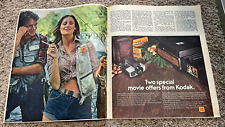 1975 Kodak XL Fun Set & Women With Fish Smoking Newspaper Print Ad picture