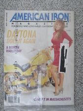 Vintage Motorcycle  American Iron June 1990 Magazine picture