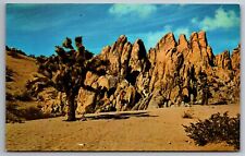 Postcard Gigantic Boulders Add Contrast to California's High Desert  B 24 picture