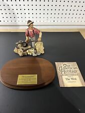 The Lumberjack By Mike Roche 1987 Our American Heritage The West Part 1 VTG. picture