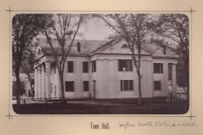 Framingham Town Hall MetroWest Architecture Antique Photo picture