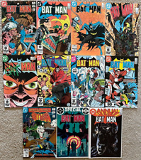 Lot of 11 DC Comics: Batman Comic Books from 1983, 1984, 1985 picture