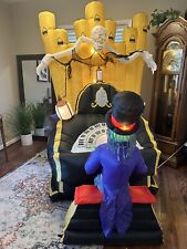 6.9' Tall Airblown Haunted Organ Scene Inflatable #1221607 Gemmy - Halloween GC picture