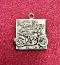 Harley Davidson Motorcycle Pewter Christmas Ornament picture