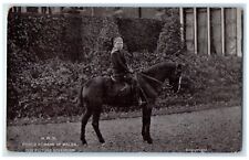 c1910's Prince Edward Of Wales Our Future Sovereign Horse Antique Postcard picture