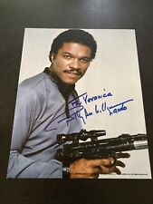 Billy Dee Williams “Lando Calrissian” Star Wars Signed 8x10 Autographed Photo picture