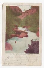 North Cheyenne Canon Colorado Posted 1906 Undivided Back Postcard picture
