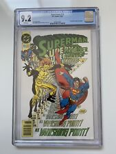 Superman #73 CGC Graded 9.2Death of Superman Doomsday Dan Jurgens 1st Print picture