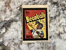 1973 Topps Wacky Packages Series 3 Beanball Baseball Cards & Bubble Gum #15 picture