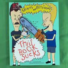 MTV's Beavis and Butt-Head This Book Sucks 1993 Mike Judge 1st Editon & Print picture