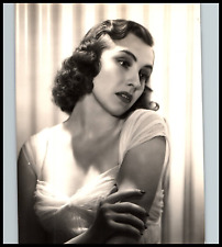 Hollywood Beauty NANCY KELLY STUNNING PORTRAIT 1938 STYLISH POSE Photo 678 picture