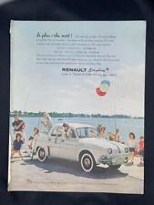 Magazine Ad* - 1958 - Renault Dauphine picture
