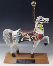 PJ'S CAROUSEL COLLECTION HORSE BY MICHELLE PHELPS SIGNED 1996 HERSHEY PARK picture