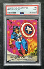 1992 Marvel Masterpieces #48 Major Victory PSA 9 picture