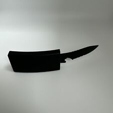 NEW Concealed Black Belt Knife |Quick Access|Serrated 4inc Blade| Bottle Opener. picture