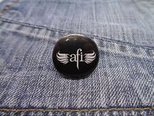 Official AFI Wings Logo Pin Badge Button (25mm) Punk/Emo/Hardcore Band Merch picture