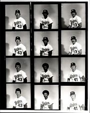 LD334 Orig Darryl Norenberg Contact Sheet Photo LOS ANGELES DODGERS JERRY REUSS picture