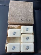 Vintage US Military Soap In Original Box Monogram Soap Hollywood Cali 5 Bars  picture