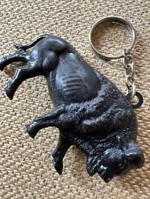 Vintage Keychain Large Buffalo picture