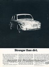 1967 Volvo 122 - Stronger than Dirt Original Advertisement Print Art Car Ad J805 picture