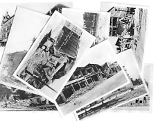 Santa Barbara, Ca. 1925 Earthquake RPPC Postcards, Unposted picture